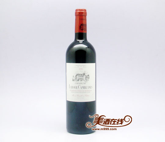 法国卡斯特拉图&middot;博蓝酒庄酒（750ml）酒瓶正面