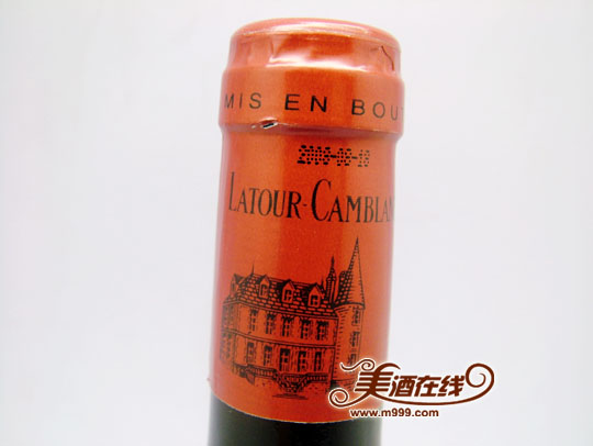 法国卡斯特拉图&middot;博蓝酒庄酒（750ml）酒瓶封口