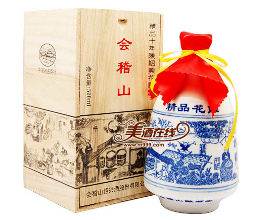 绍兴会稽山十年陈酿花雕酒(500ml)-美酒在线