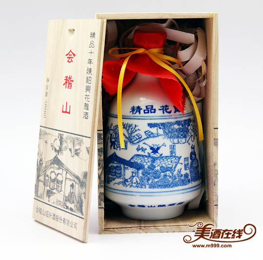 绍兴会稽山十年陈酿花雕酒(500ml)-美酒在线