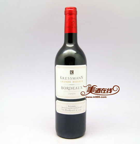 法国科瑞丝曼波尔多珍酿红葡萄酒(750ml)-美酒在线
