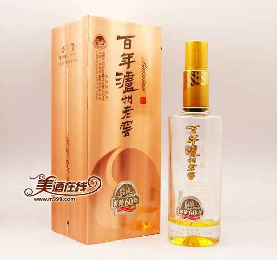 52度百年泸州老窖60年窖龄(500ml)